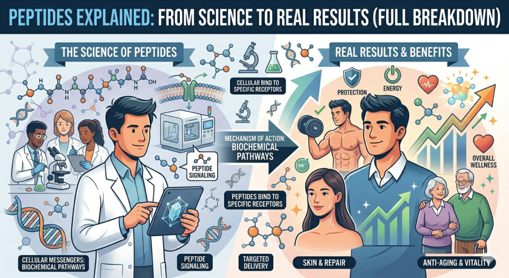Peptides Explained: From Science to Real Results (Full Breakdown)