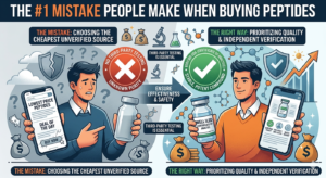 The #1 Mistake People Make When Buying Peptides