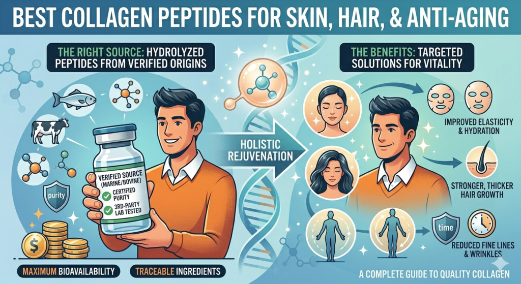Best Collagen Peptides for Skin_Hair_and anti-aging