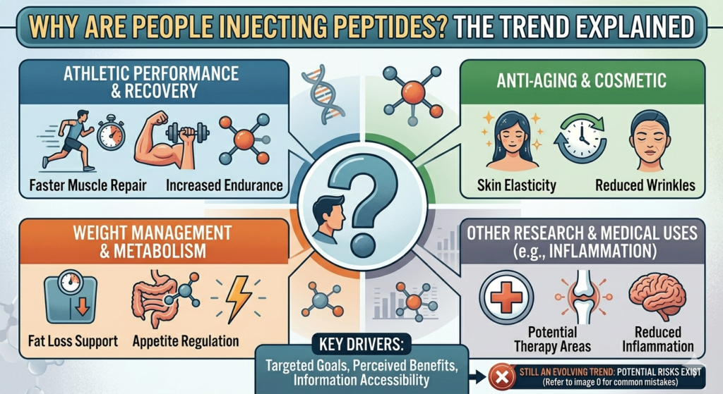 Why are people injecting peptides?